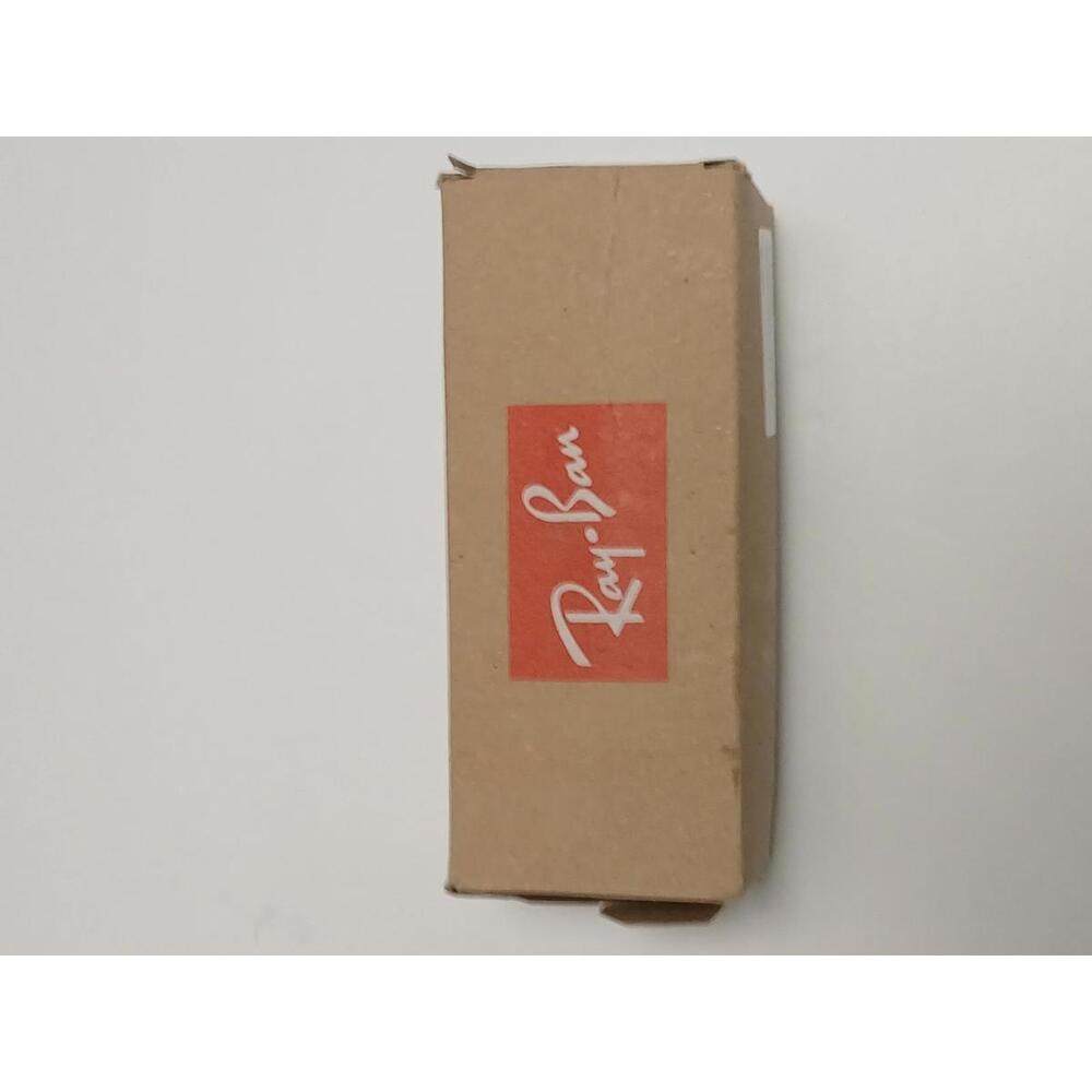 Ray-Ban Classic Rectangular Black Sunglasses with Brown Leather Case